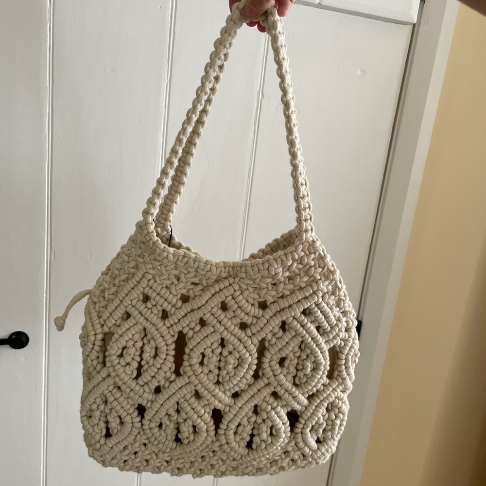 Brand new Zara crochet bag
